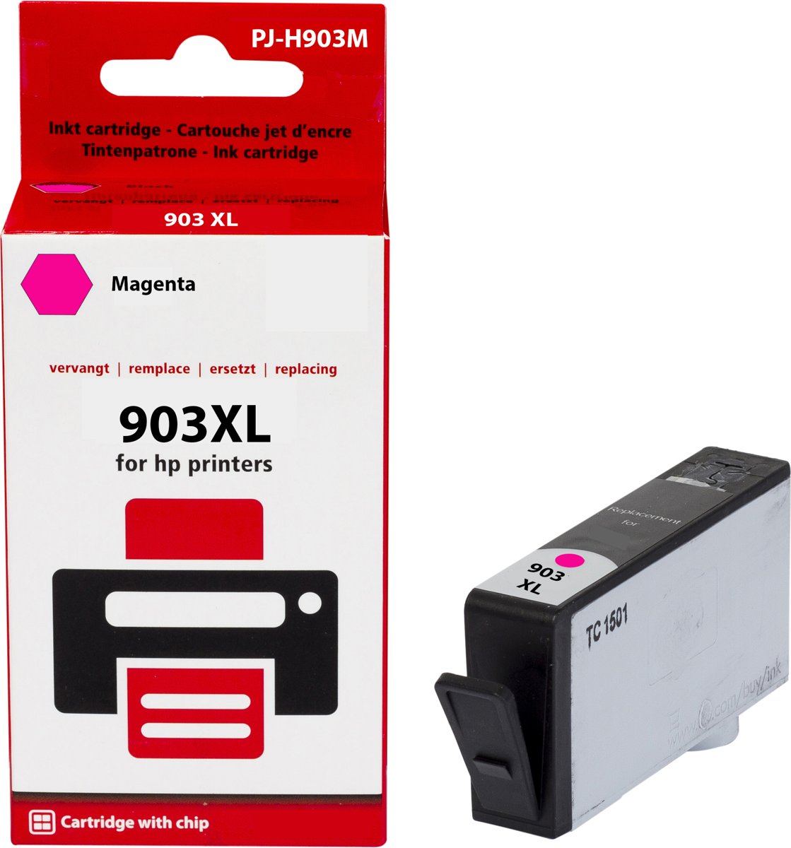 HP 903 XL Inktcartridge |Magenta|  - Pixeljet